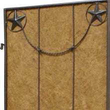 60 X 72 Brown Metal Lone Star - Screen