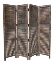 80 X 84 Brown Wood Screen