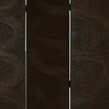 48" X 72" Black Wood Canvas  Screen