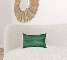 12" X 20" Off White Cowhide Throw Pillow