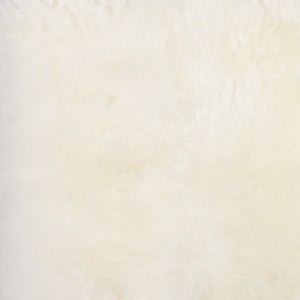 17" X 17" White Synthetic Solid Color Pad