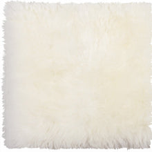 17" X 17" White Synthetic Solid Color Pad