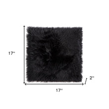 17" X 17" White Synthetic Solid Color Pad