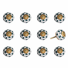 1.5" X 1.5" X 1.5" Pink Silver Asnd Red Knobs 12 Pack