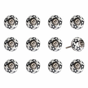1.5" X 1.5" X 1.5" Pink Silver Asnd Red Knobs 12 Pack