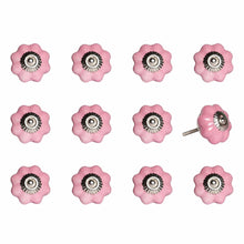 1.5" X 1.5" X 1.5" Pink Silver Asnd Red Knobs 12 Pack