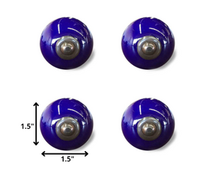 Set of Twelve Ceramic Drawer Pull Knobs