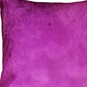 12" X 20" Navy Cowhide Throw Pillow
