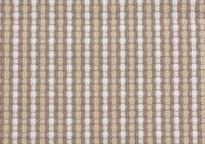 18" X 18" Taupe Polyester Striped Zippered Pillow