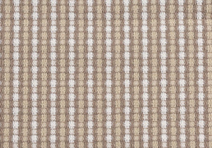 18" X 18" Taupe Polyester Striped Zippered Pillow