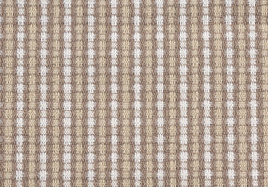18" X 18" Taupe Polyester Striped Zippered Pillow