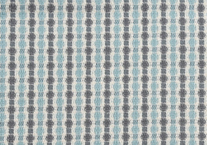 18" X 18" Taupe Polyester Striped Zippered Pillow