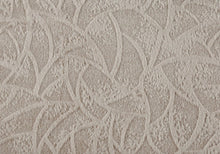 18" X 18" Taupe Velvet Polyester Abstract Zippered Pillow