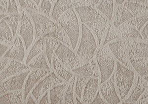 18" X 18" Taupe Velvet Polyester Abstract Zippered Pillow