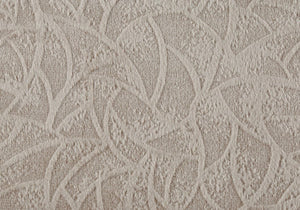 18" X 18" Taupe Velvet Polyester Abstract Zippered Pillow