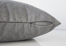 18" X 18" Taupe Velvet Polyester Abstract Zippered Pillow