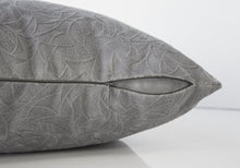 18" X 18" Taupe Velvet Polyester Abstract Zippered Pillow