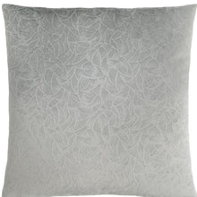 18" X 18" Taupe Velvet Polyester Abstract Zippered Pillow