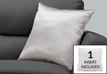 18" X 18" Gold Polyester Zippered Pillow