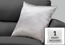 18" X 18" Gold Polyester Zippered Pillow