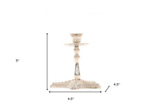 5" Silver Brass Starfish Tabletop Candle Holder