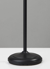 71" Silver Metal Torchiere Floor Lamp With White Bowl Shade