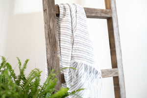 72" X 18" Gray Wood Hanging Dimensional Sculpture