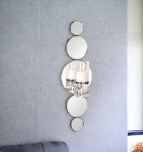 Silver and Clear Modern Bling Mirrored Wall Sconce