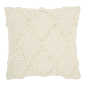 18" Ivory Cotton Blend