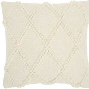 18" Ivory Cotton Blend