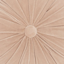 16" X 16" Light Pink Round Velvet