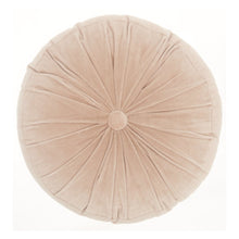 16" X 16" Light Pink Round Velvet