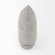 18" Gray Linen Throw Pillow Cover