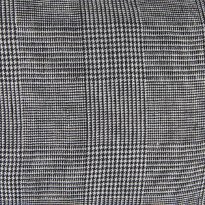 White And Black Pattern Throw Pillow Cover