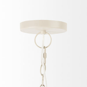 Light Brown Six Tier Hanging Chandelier
