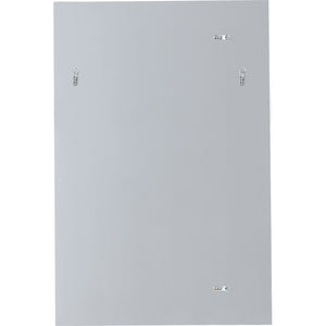 48" Silver Metal Framed Accent Mirror
