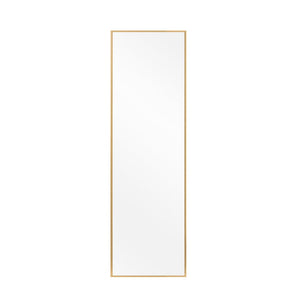51" Gold Metal Framed Freestanding Standing Mirror
