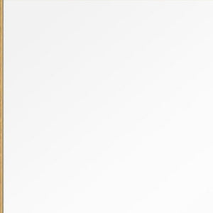 51" Gold Metal Framed Freestanding Standing Mirror