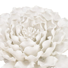 9" X 9" Off White Ceramic Novelty Hanging Dimensional Sculpture