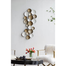 39" X 2" White Iron Novelty Hanging Dimensional Sculpture