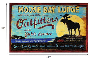 Moose Bay Lodge Wall Art