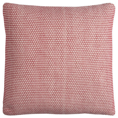 Red Ivory Scaled Diamond Pattern Throw Pillow