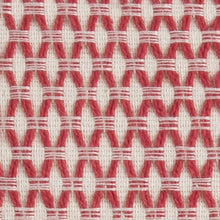 Red Ivory Scaled Diamond Pattern Throw Pillow
