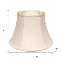 White Monay Shantung Silk Drum Lamp Shade