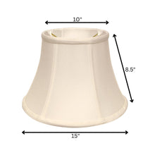 White Monay Shantung Silk Drum Lamp Shade