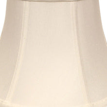 White Monay Shantung Silk Drum Lamp Shade