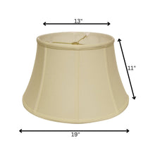 19" Ivory Drum No Slub Lampshade