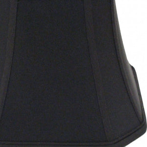 10" Black with Bronze Lining Slanted Square Bell No Slub Lampshade