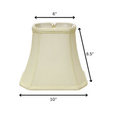 Ivory Monay Shantung Silk Bell Lamp Shade