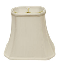 White Monay Shantung Silk Bell Lamp Shade
